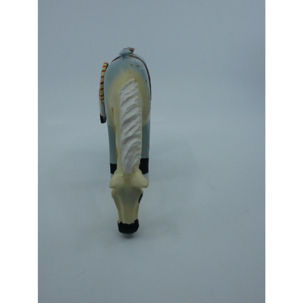 Robert Shields Story Teller Painted Horse Figure 4" Tall Dreamcatcher Arrow - Picture 11 of 16
